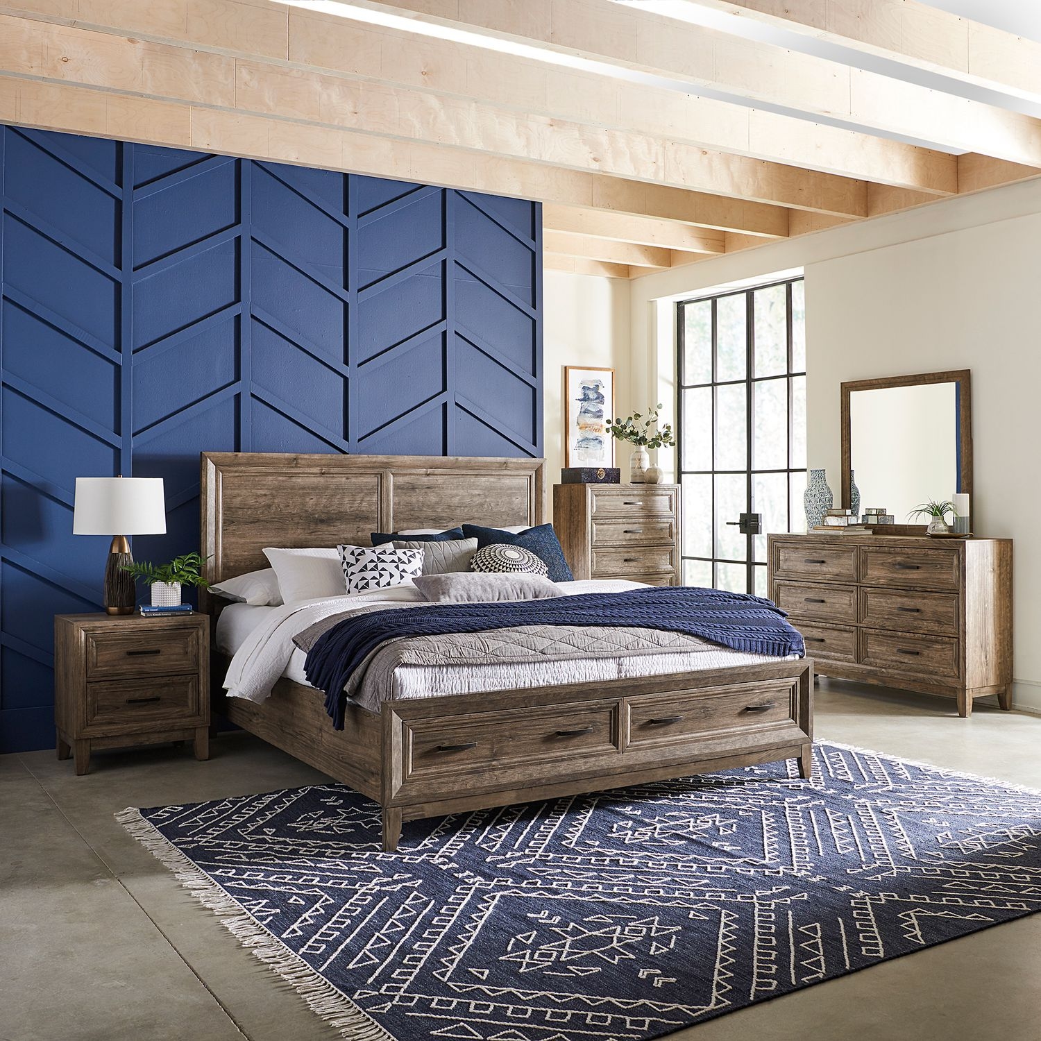 Liberty Furniture Ridgecrest King Storage Bedroom Group