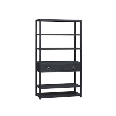 6-Shelf Bookcase