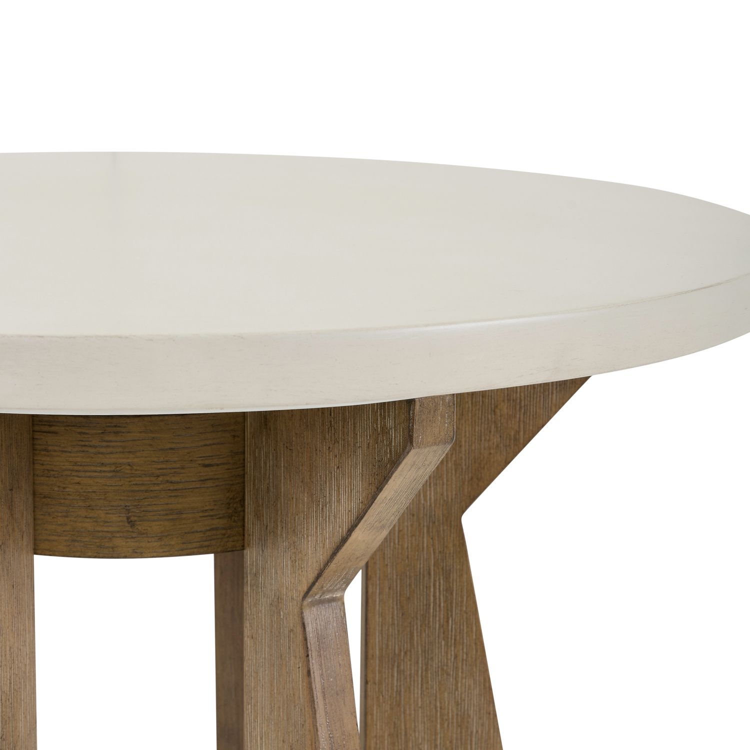 Liberty Furniture Berkley Square Round Two-Tone End Table