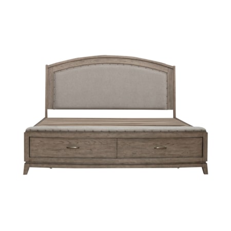 King Upholstered Bed