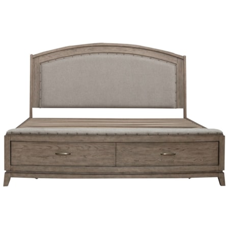 King Upholstered Bed