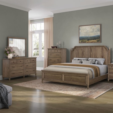 4-pc. Queen Panel Bedroom Set