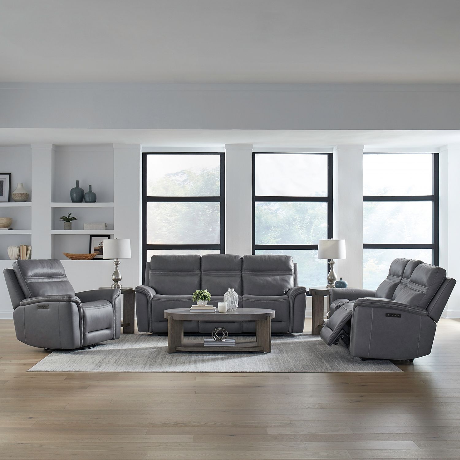 Power Sofa, Loveseat, and Recliner Set