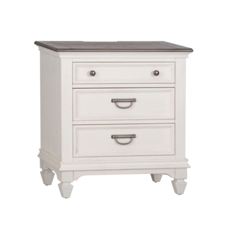 3-Drawer Nightstand