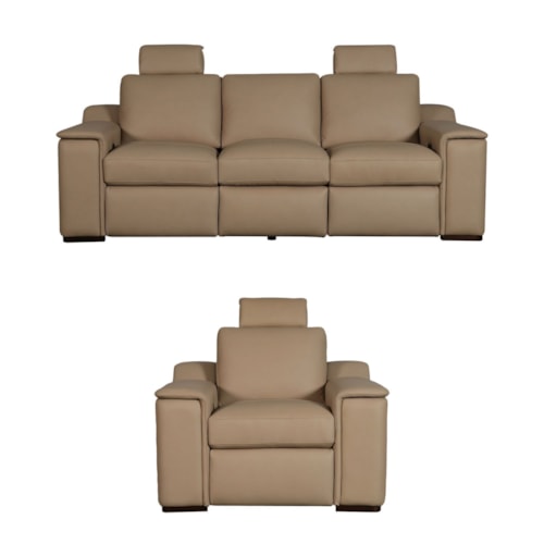 Sofa and Recliner