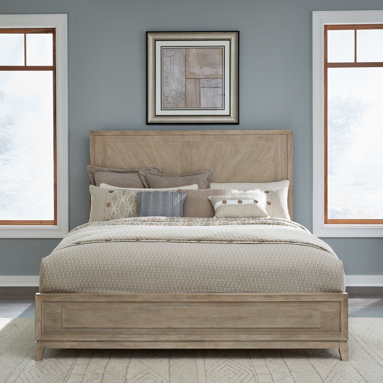 Liberty Furniture Brentwood King Panel Bed