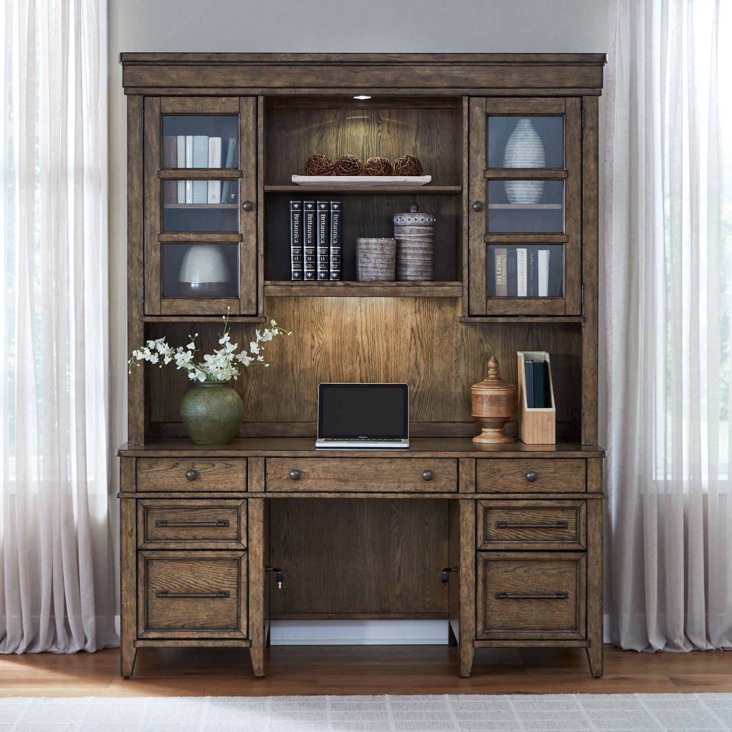 Jr. Executive Set with Locking Drawers