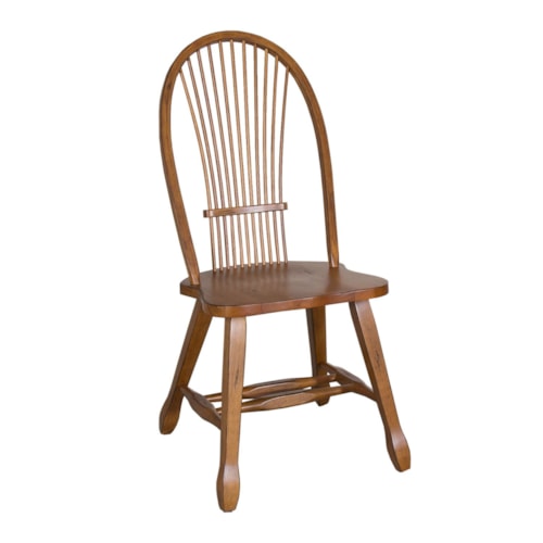 Casual Sheaf Back Side Chair