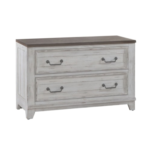 Farmhouse 2-Drawer Curio Base
