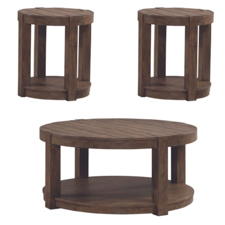 3-Piece Round Occasional Set
