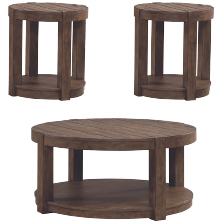3-Piece Round Occasional Set
