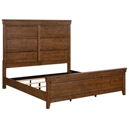 Queen Panel Bed