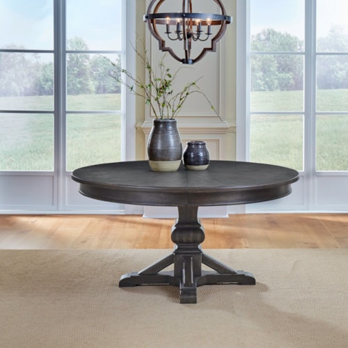 Traditional Pedestal Dining Table