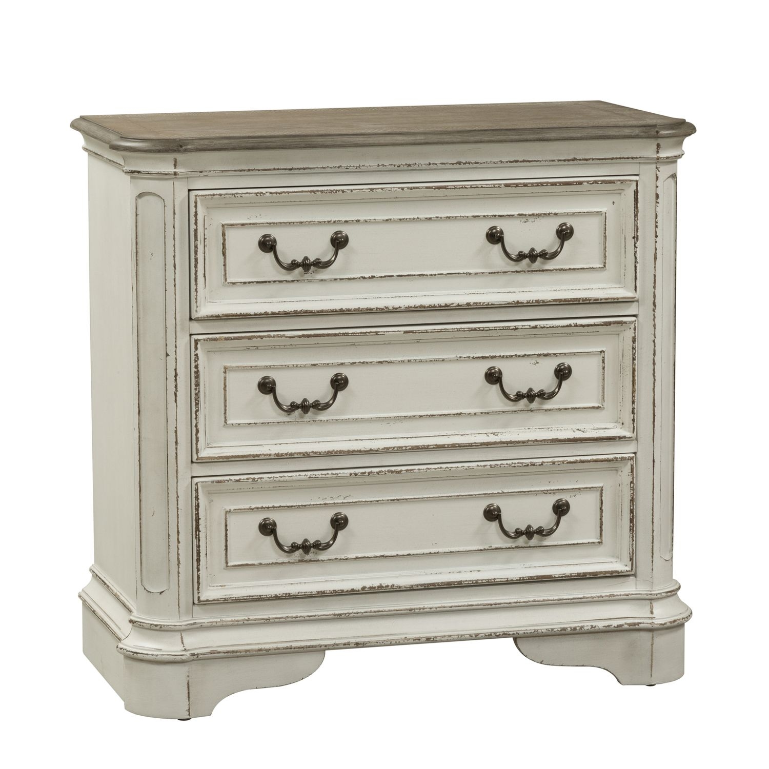 Liberty Furniture Magnolia Manor 3 Drawer Bedside Chest