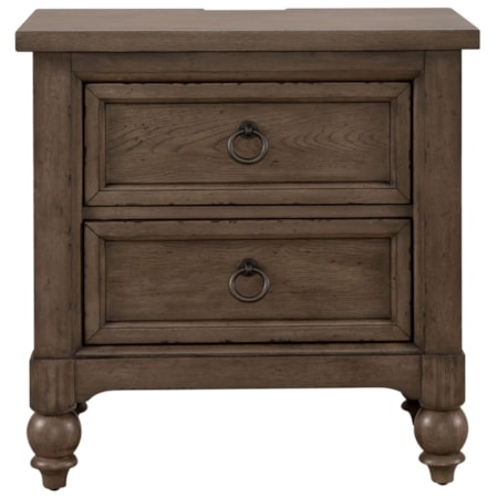 2-Drawer Nightstand