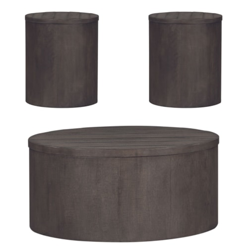 Contemporary 3-Piece Occasional Set