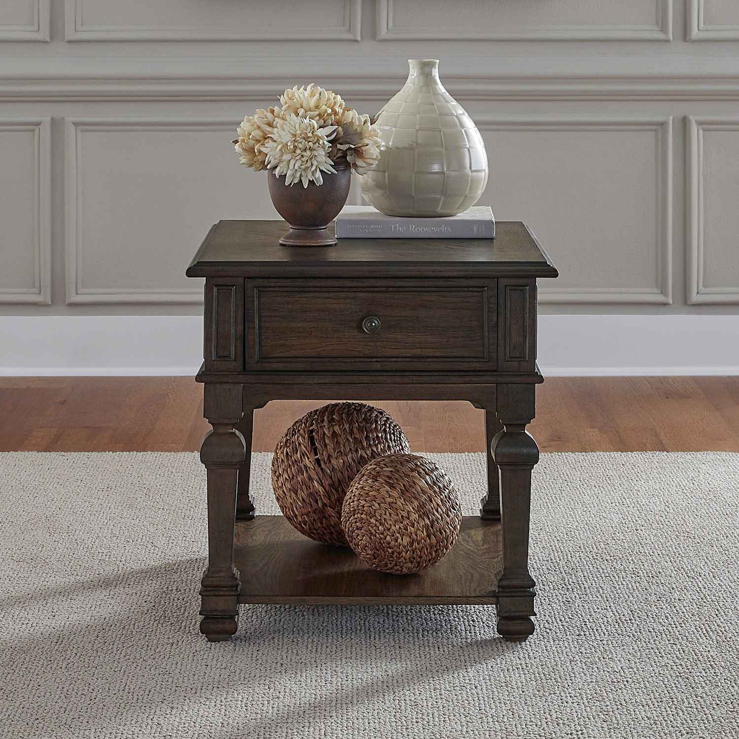 Liberty Furniture Provence Park Drawer End Table