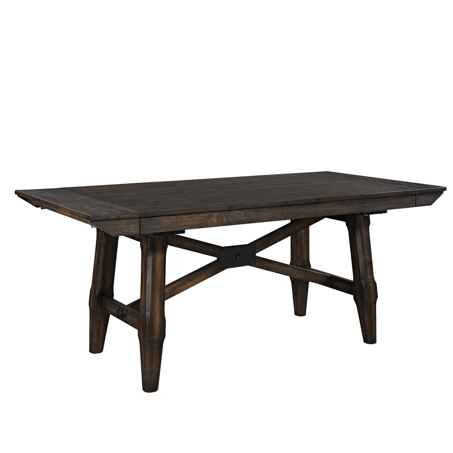 Liberty Furniture Double Bridge 7 Piece Trestle Table Set