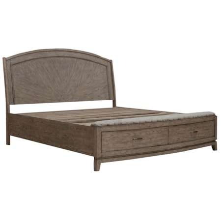 King Panel Bed