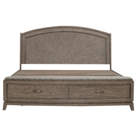 King Panel Bed