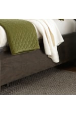 Liberty Furniture Thornwood Hills Transitional 3-Piece Full Panel Bookcase Bed with Storage Footboard Set