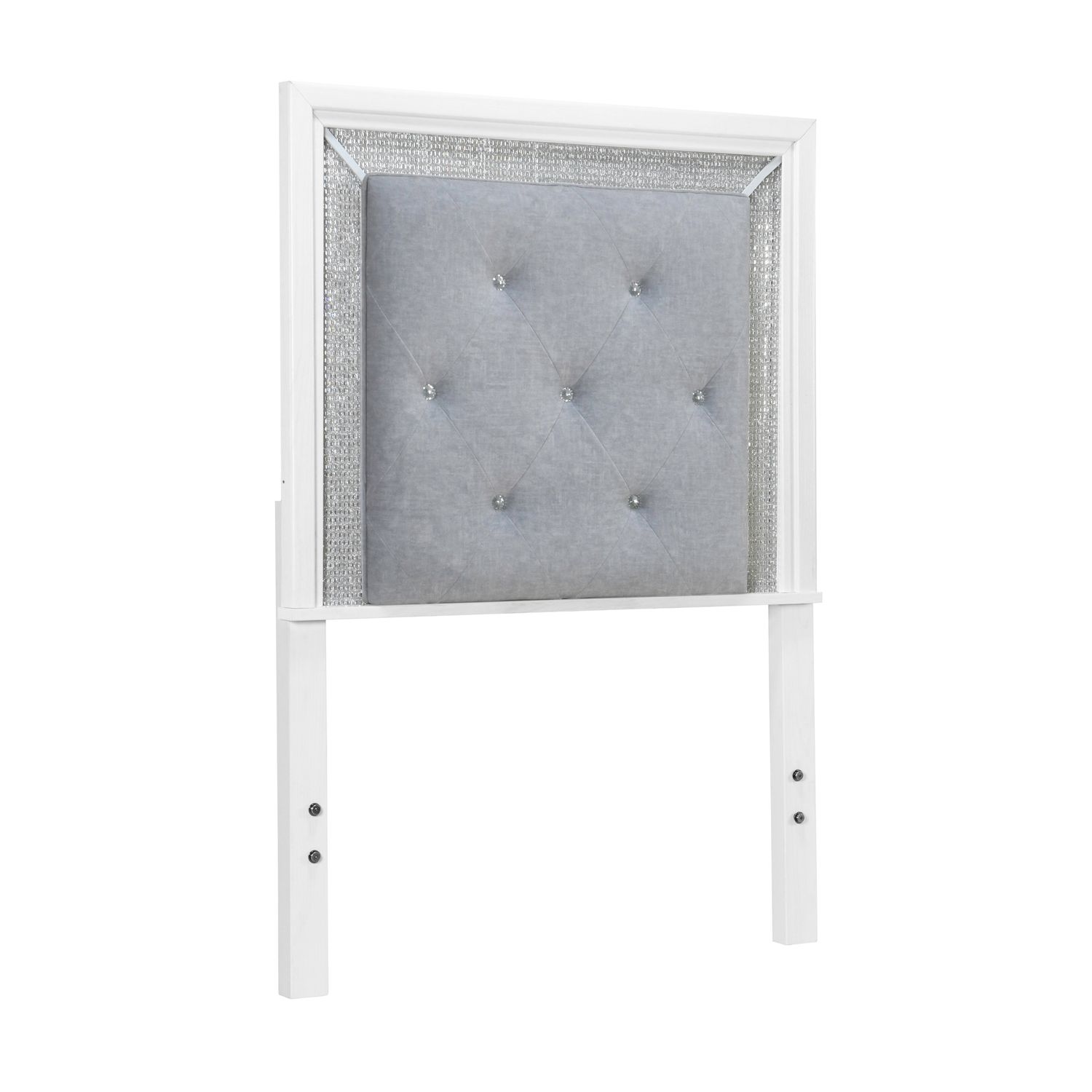 Twin Uph Panel Headboard with Lights