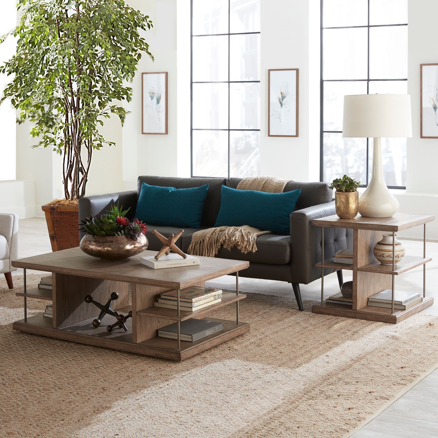 Liberty Furniture City Scape 3-Piece Occasional Table Set