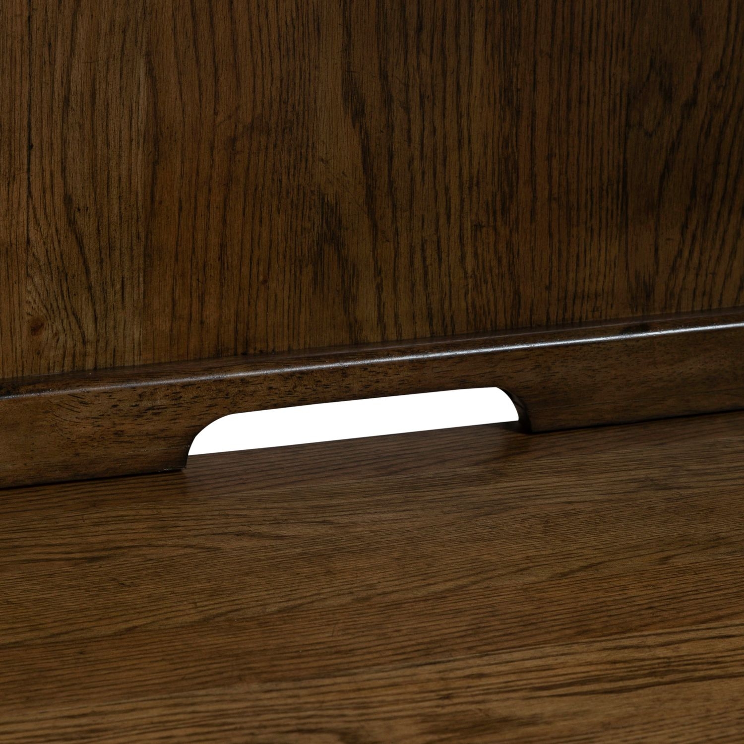 Liberty Furniture Carolina Park Storage Credenza with Hutch