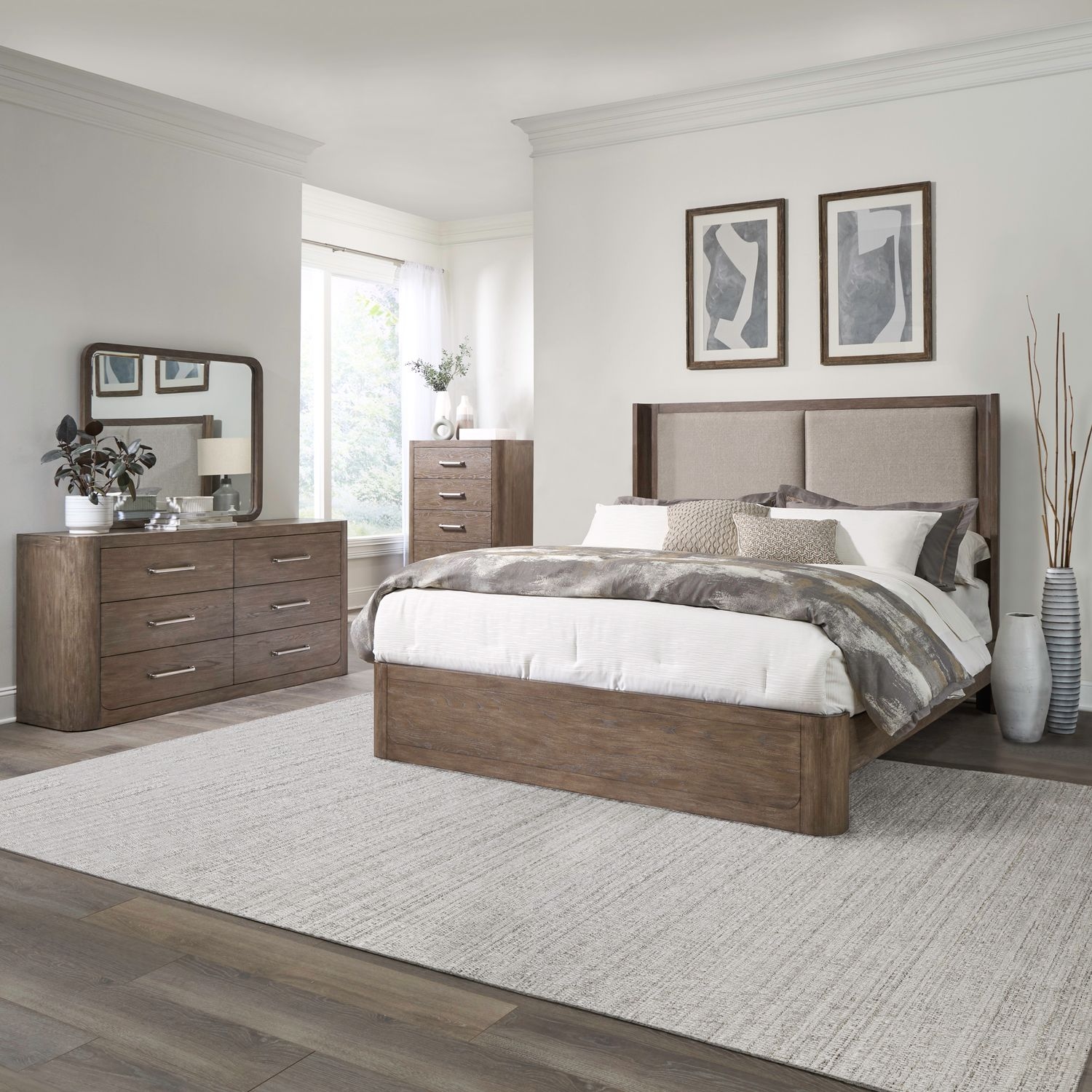 4-Piece Queen Shelter Bedroom Set