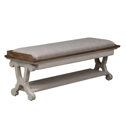 Farmhouse Reimagined Bed Bench