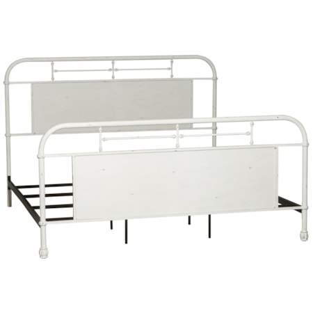 King Metal Bed
