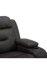 Liberty Furniture Chapman Casual Zero Gravity Power Loveseat with Hidden Bluetooth Speakers