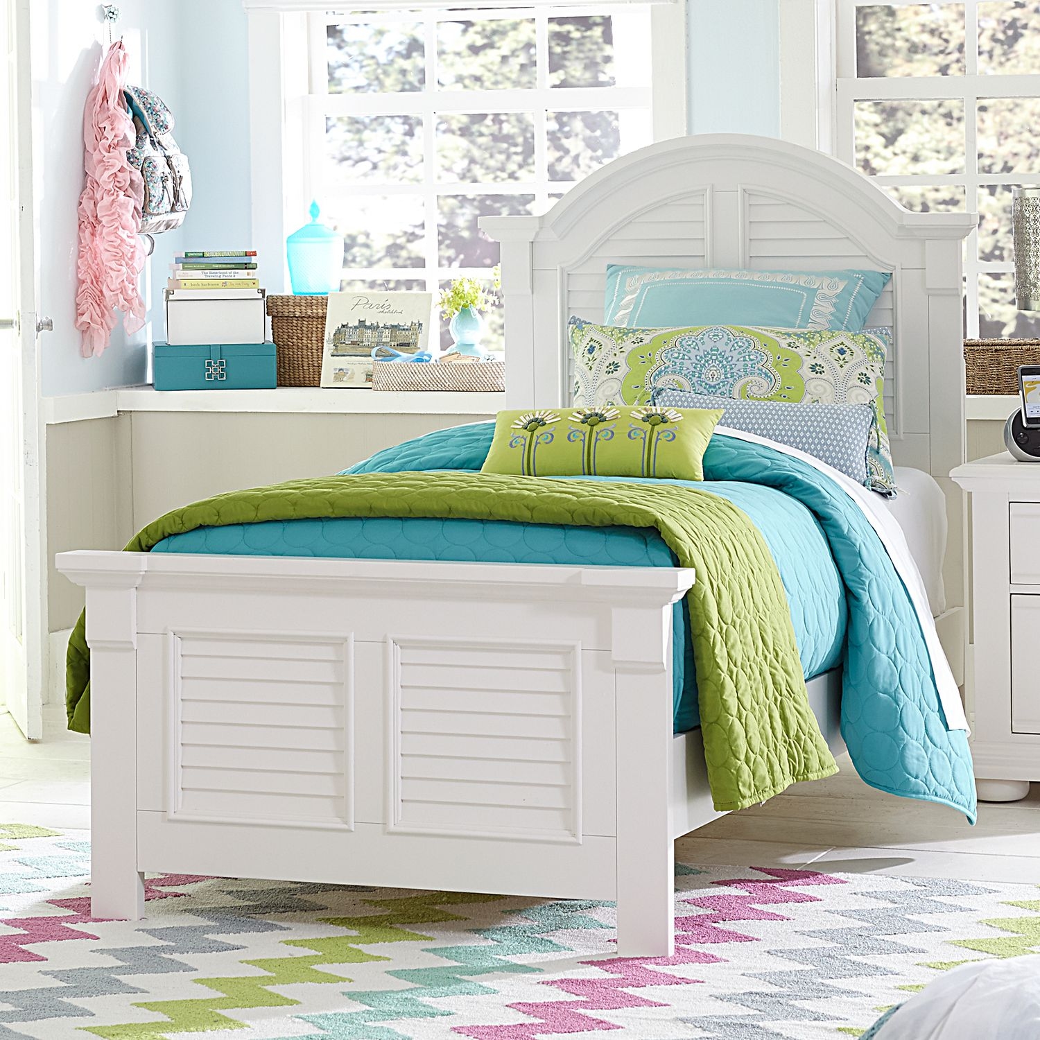 Liberty Furniture Summer House Twin Panel Bed