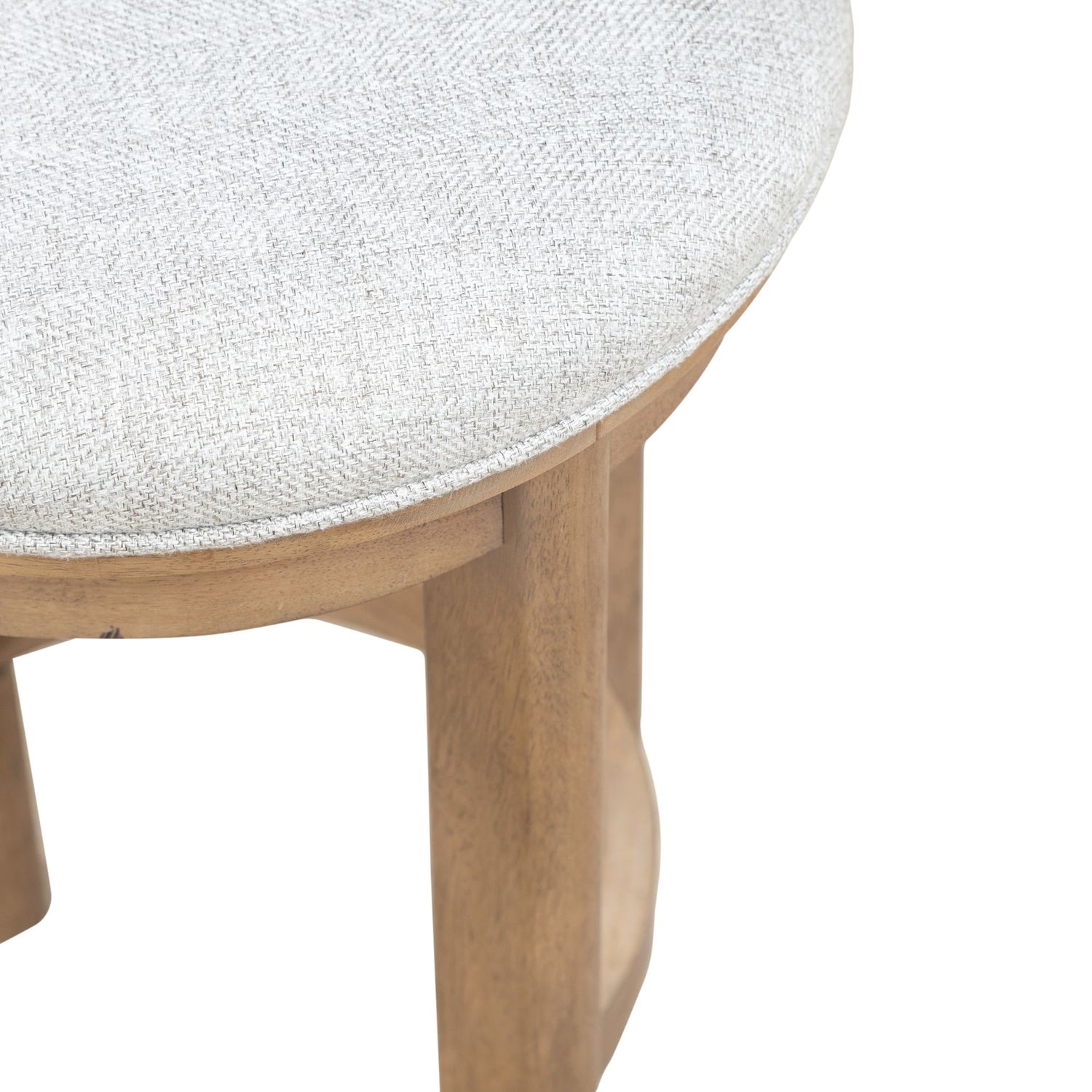 Upholstered Console Stool