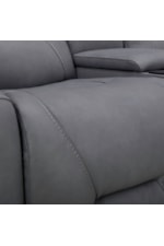 Liberty Furniture Chapman Casual Zero Gravity Power Sofa and Recliner Set with Hidden Bluetooth Speakers