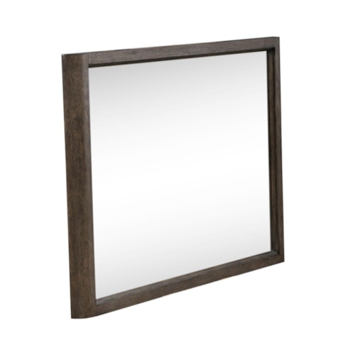 Landscape Dresser Mirror with Beveled Edge