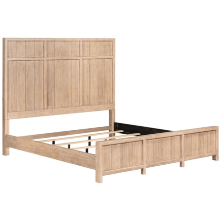 California King Panel Bed