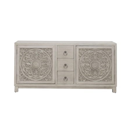 3-Drawer Accent Cabinet