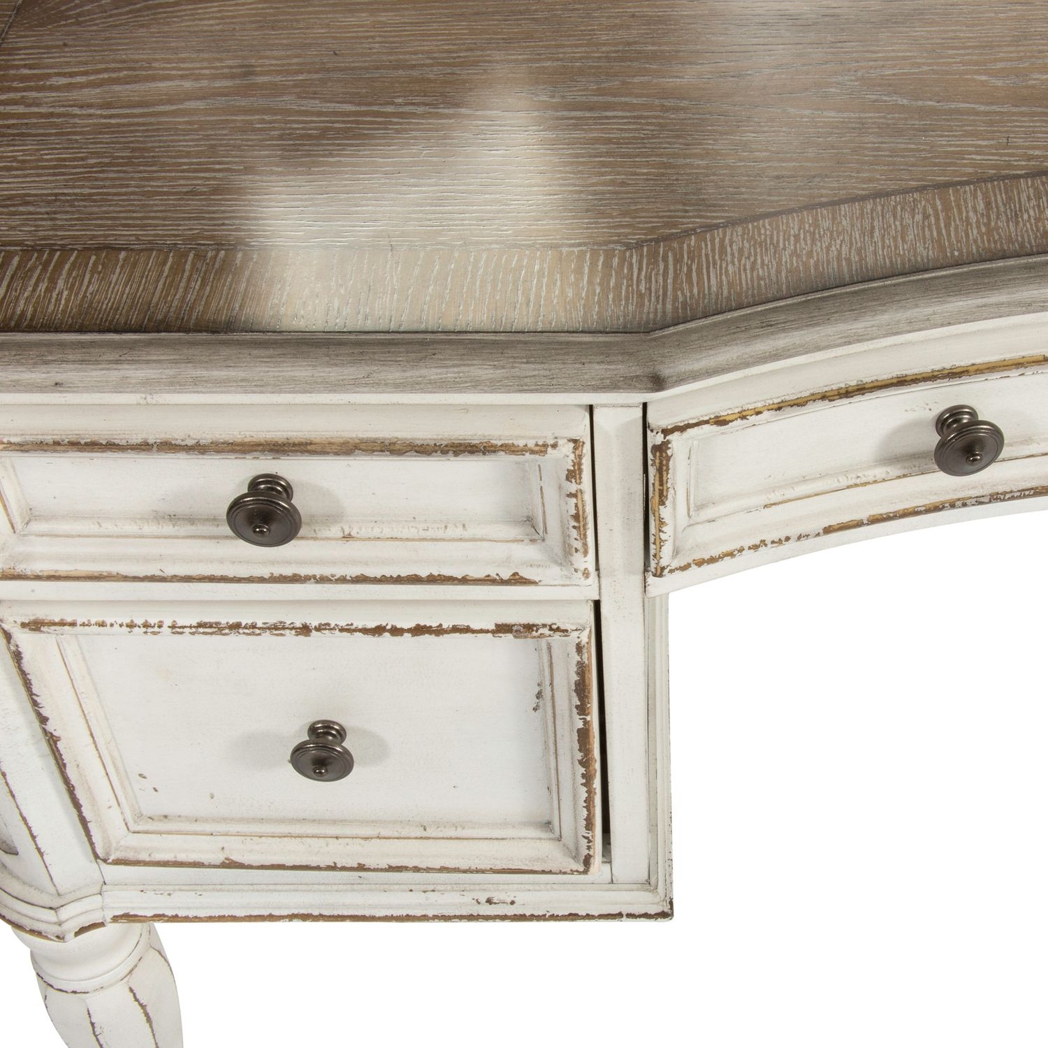 Liberty Furniture Magnolia Manor 5-Drawer Vanity Desk
