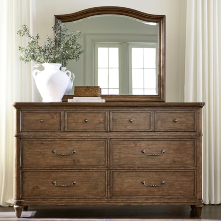 Dresser & Mirror Set