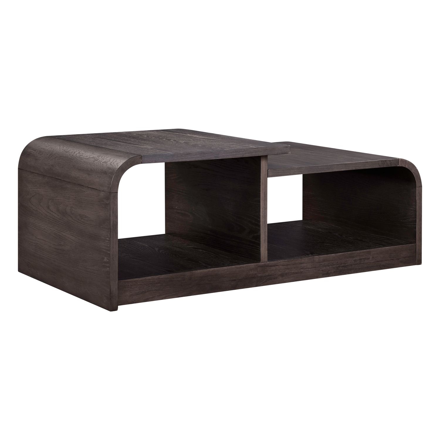 Rectangular 2-Shelf Cocktail Table