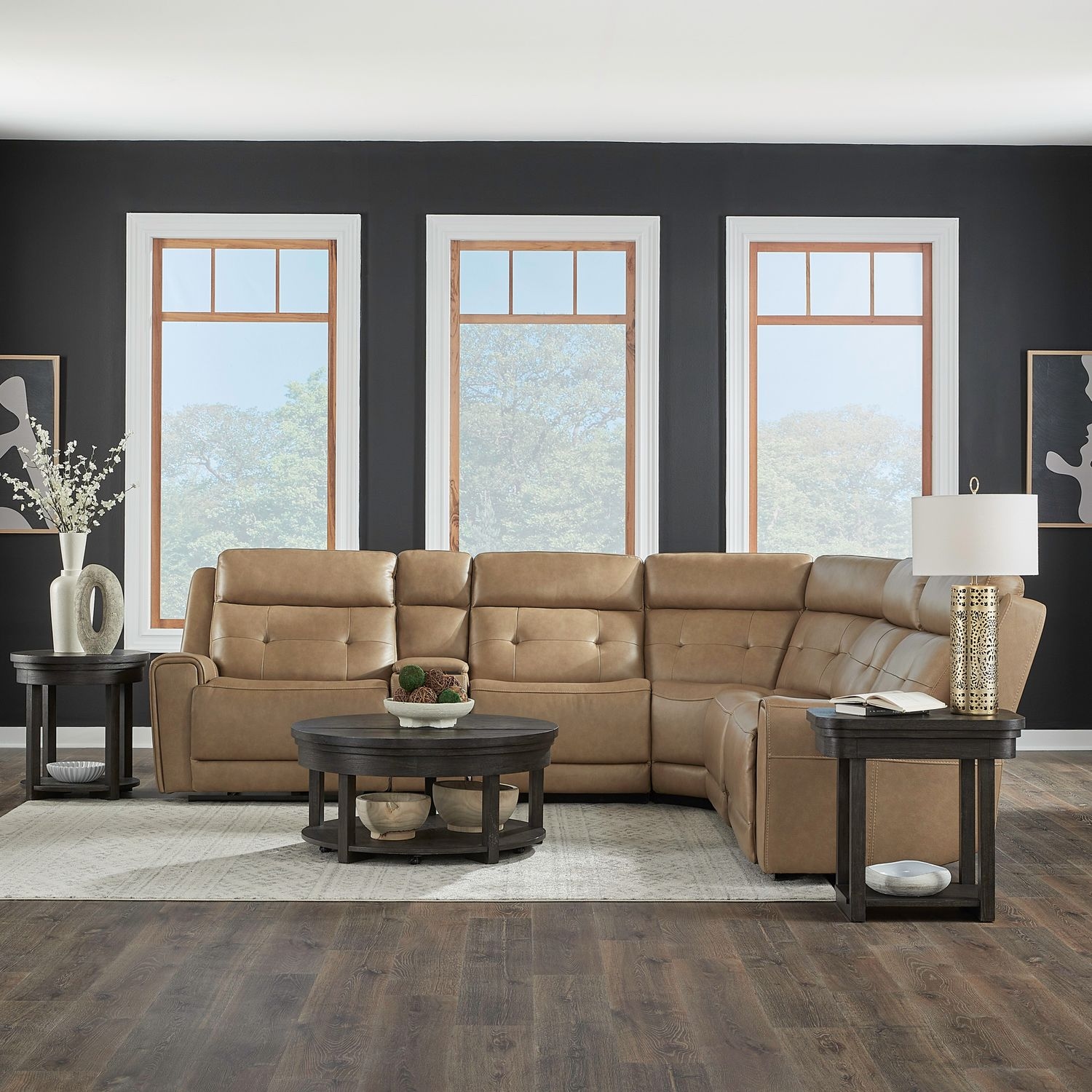 Liberty Furniture Carrington 6-Piece Sectional