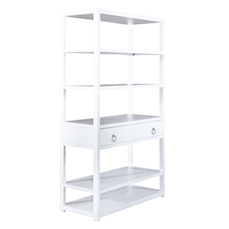 6-Shelf Bookcase