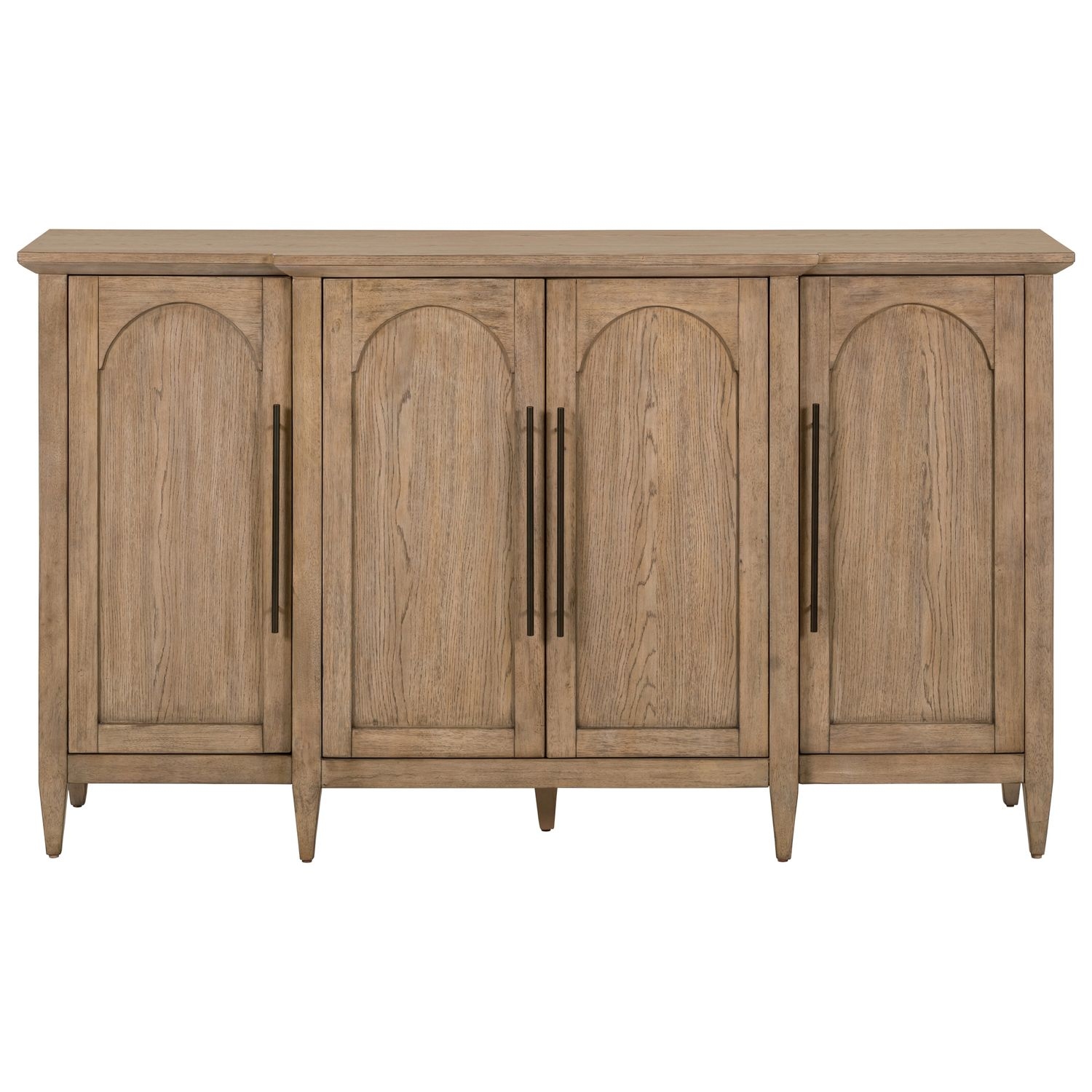 4-Door Accent Cabinet w/Archway Design