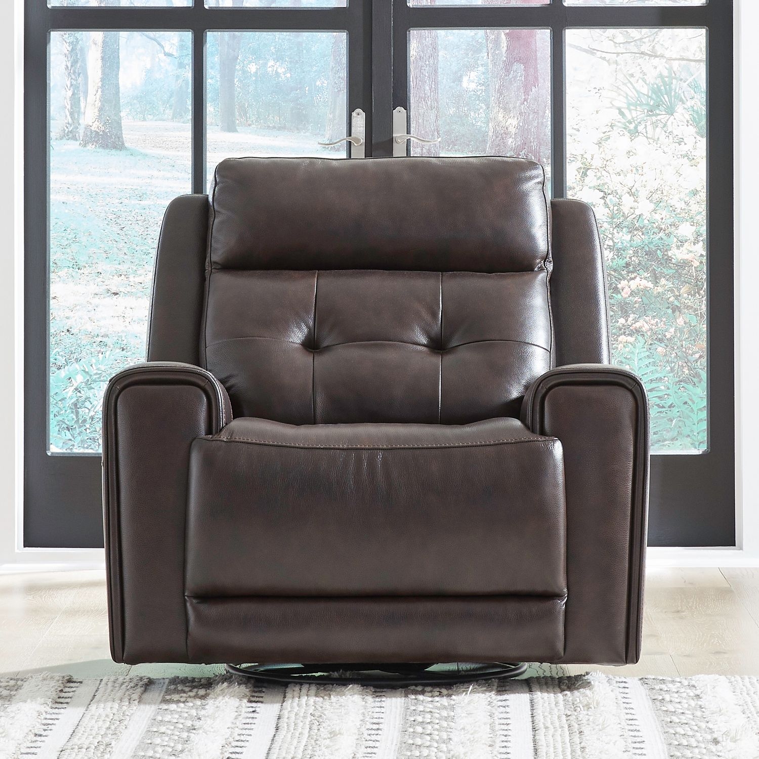 Liberty Furniture Carrington Power Swivel Glider Recliner