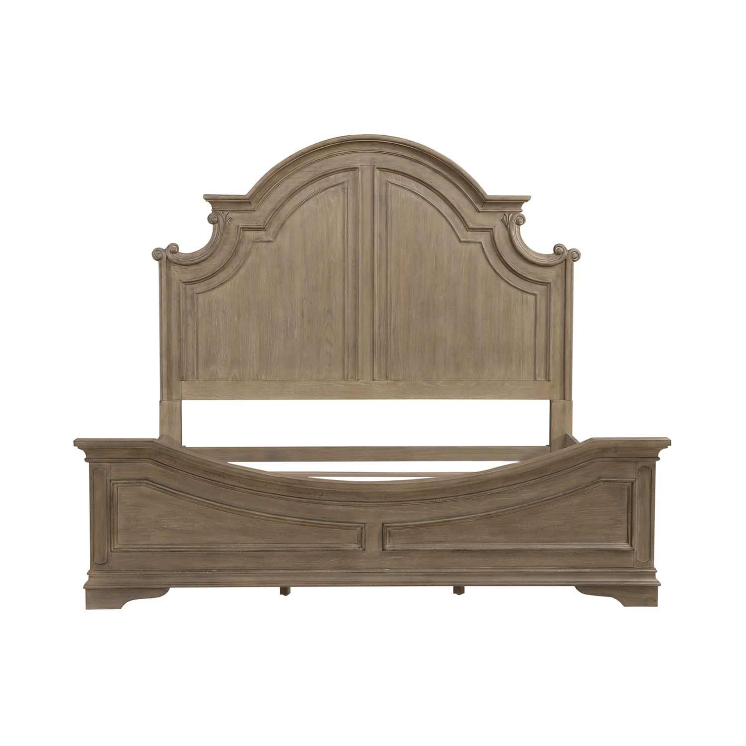 Liberty Furniture Magnolia Manor King Arched Panel Bed