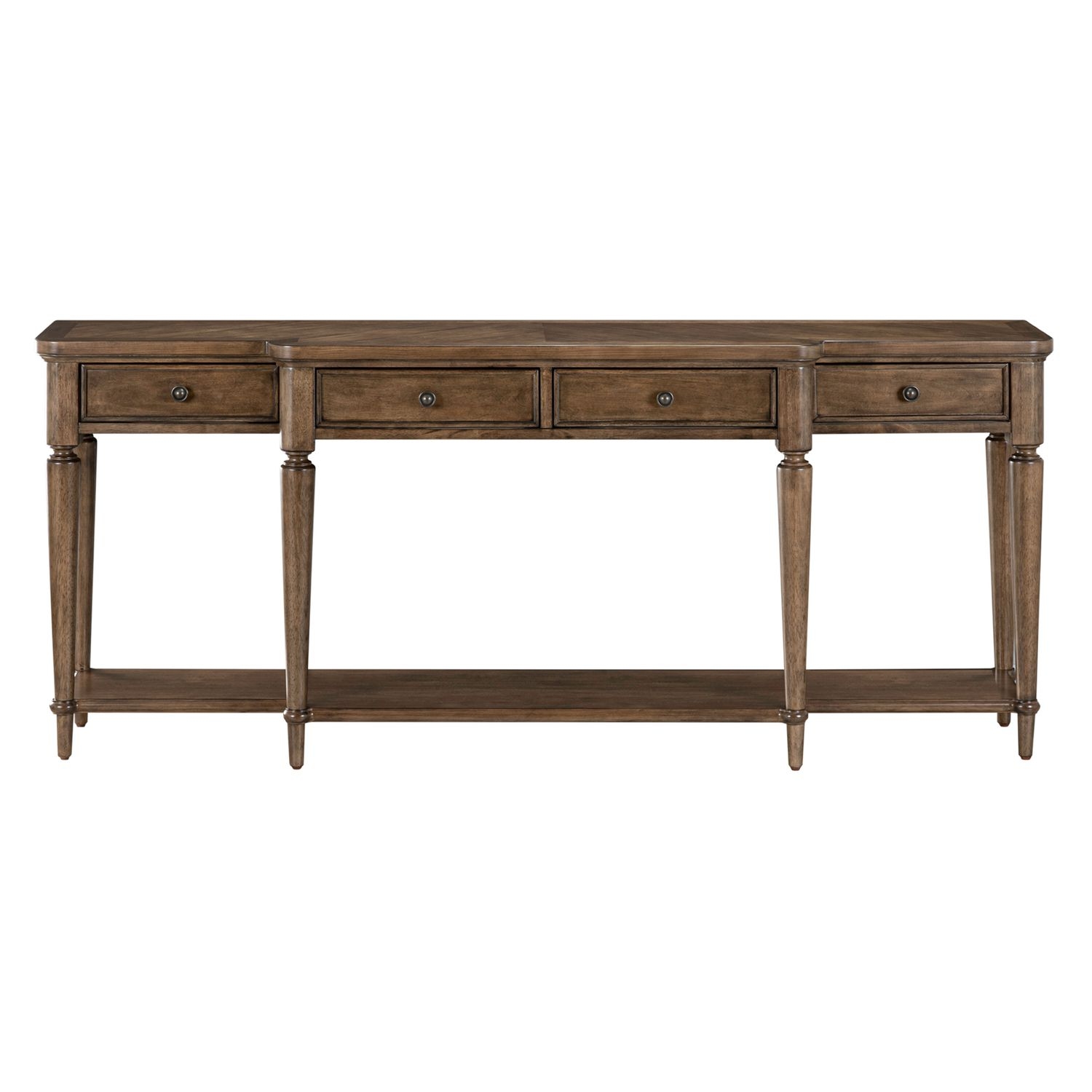 East Brooke Harrison Heights Breakfront Hall Console Table