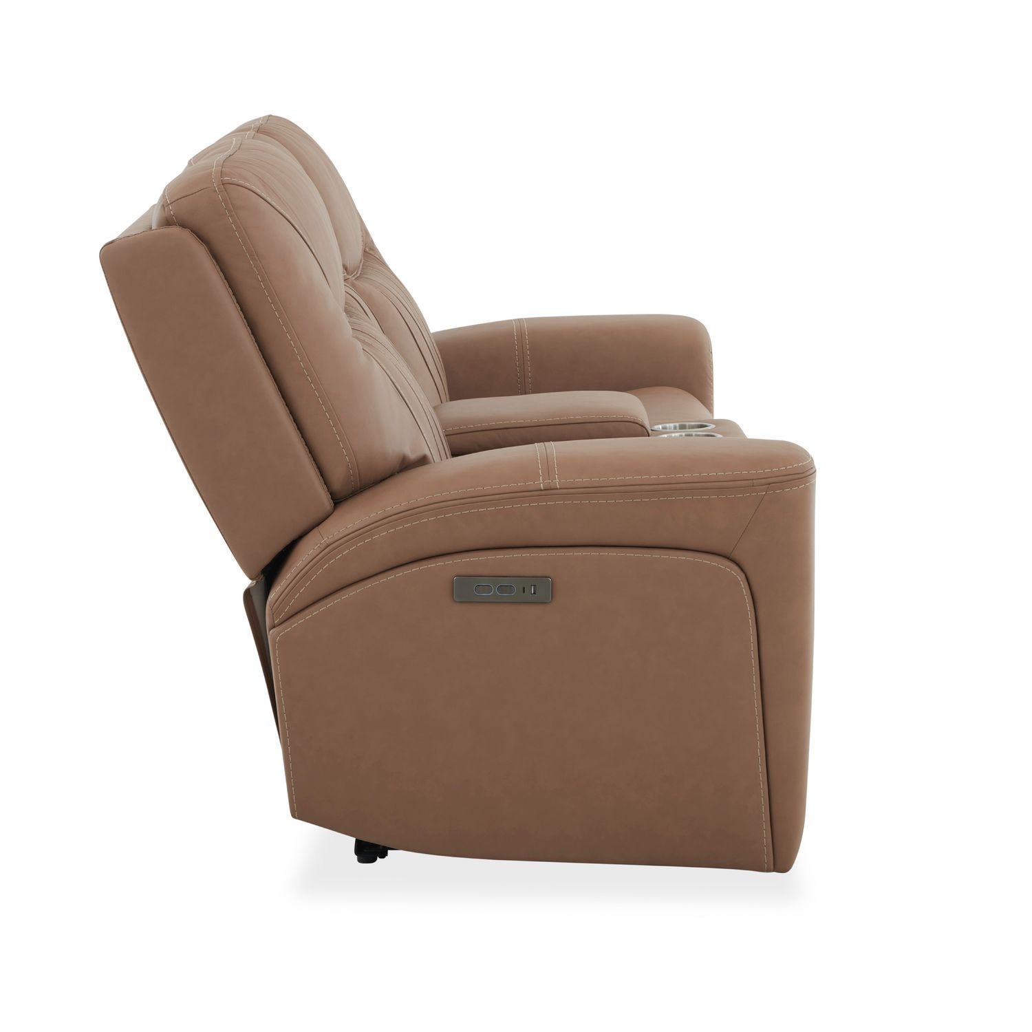 Power Reclining Console Loveseat