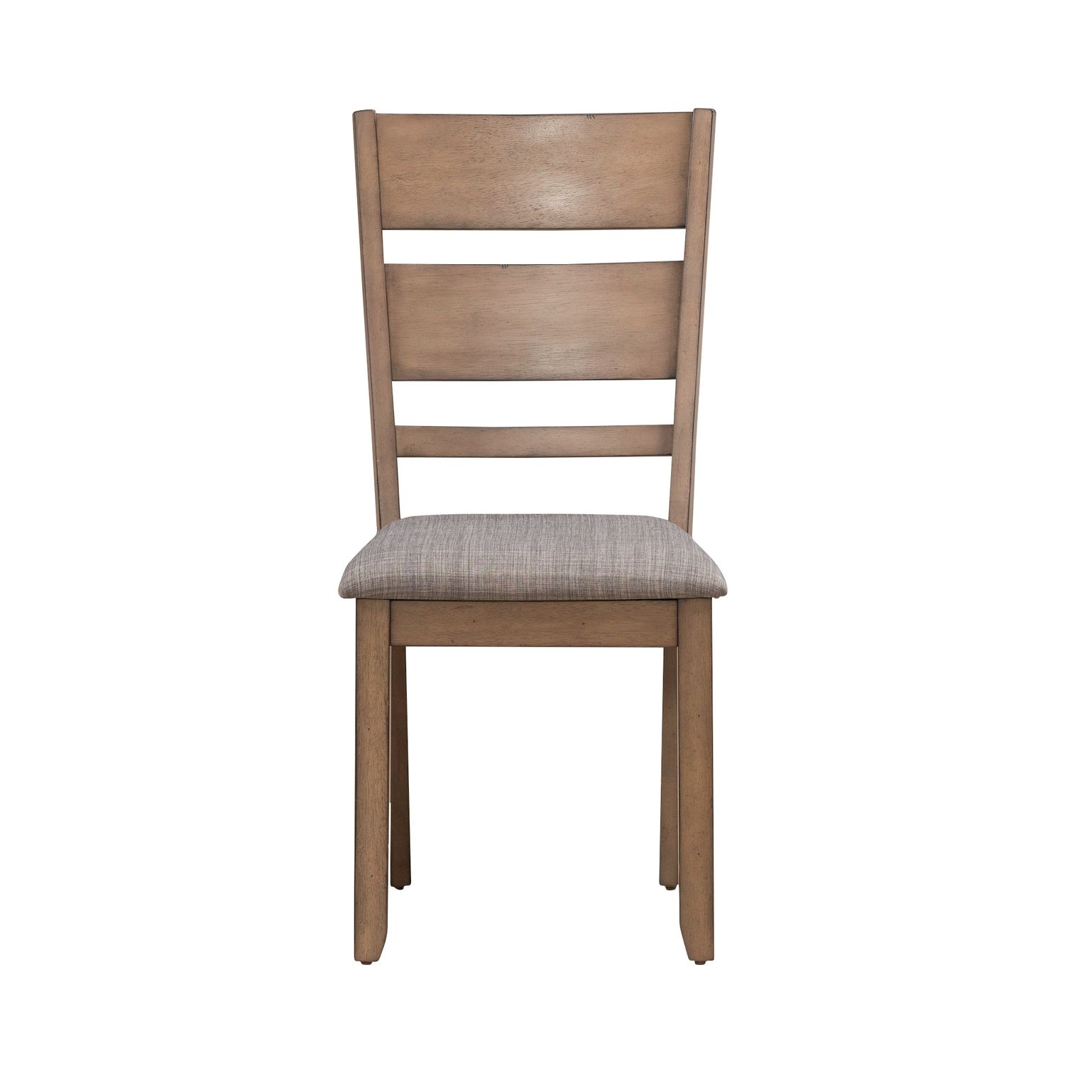 Slat Back Upholstered Side Chair