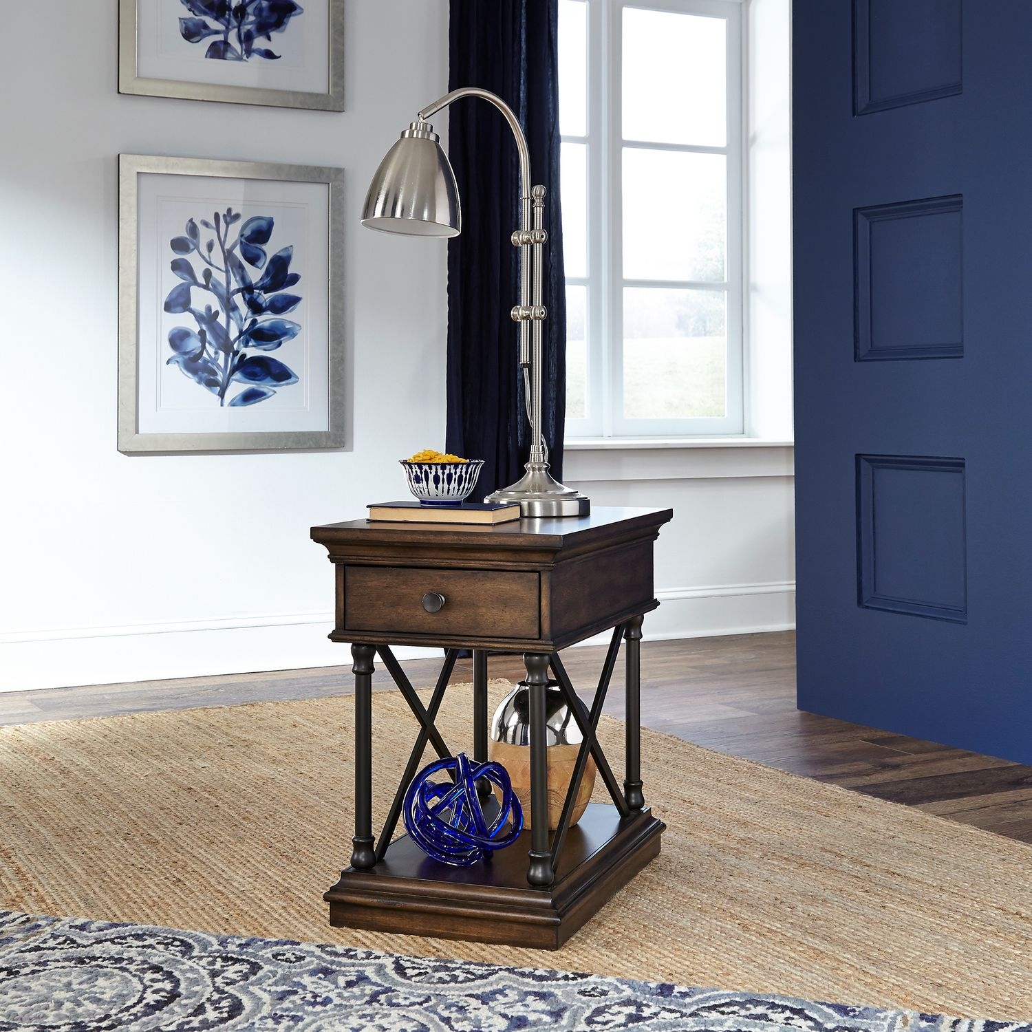 Liberty Furniture Tribeca Drawer Chair Side Table